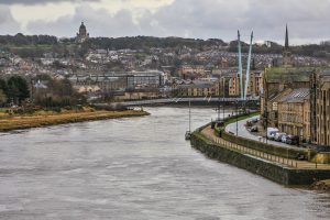 River Lune from Railway Bridge